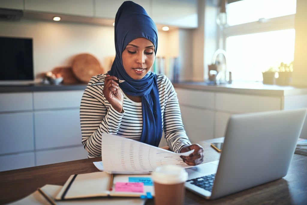 Arabic female entrepreneur